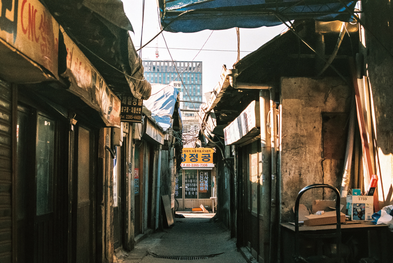 Euljiro’s maze-like alleyways are