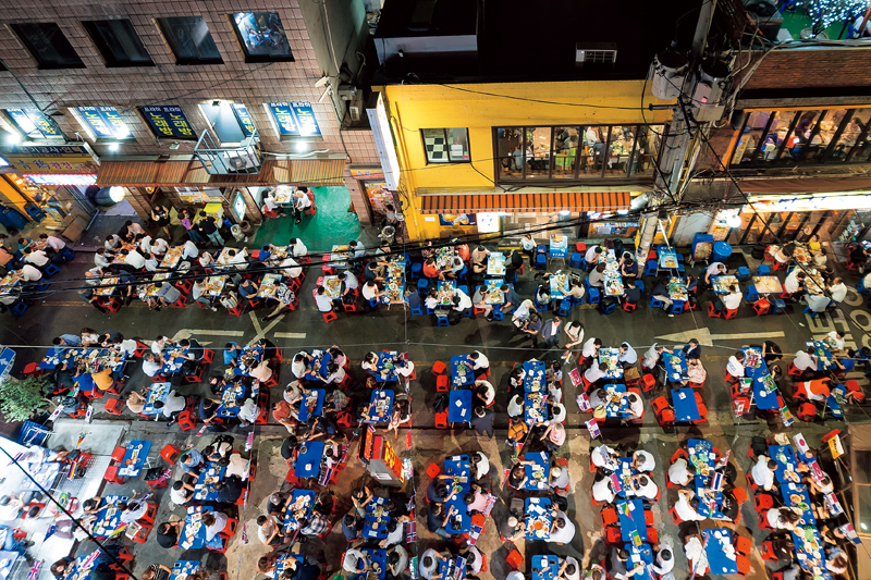 Die Nogari Alley wurde 2015 zum Seoul Future Heritage erklärt.