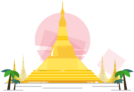 미얀마 상징 건축물