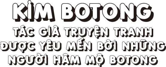 Kim Botong, Tác giả truyện tranh được yêu mến bởi những người hâm mộ Botong