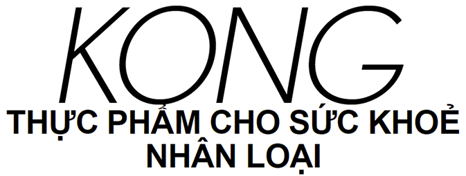 Kong, thực phẩm cho sức khỏenhân loại