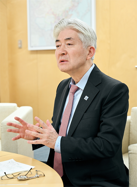 Lee Jong-heon, Secretary-General of the Trilateral Cooperation Secretariat: ‘We will expand trilateral cooperation to bring substantial benefits to three nations.'