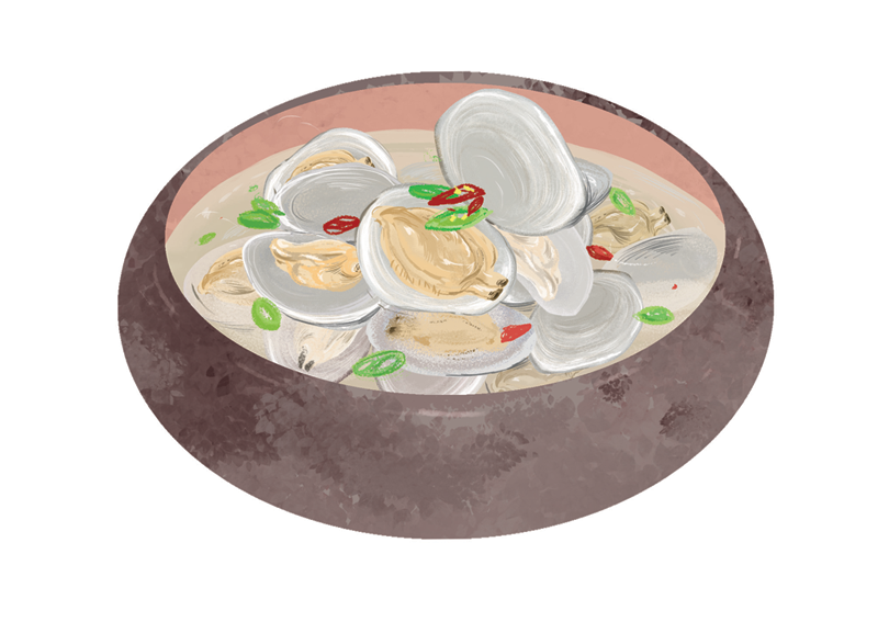 나라별 닮은꼴 음식: 서늘한 늦가을 더욱 맛있는 조개, 홍합, 바지락, 꼬막……